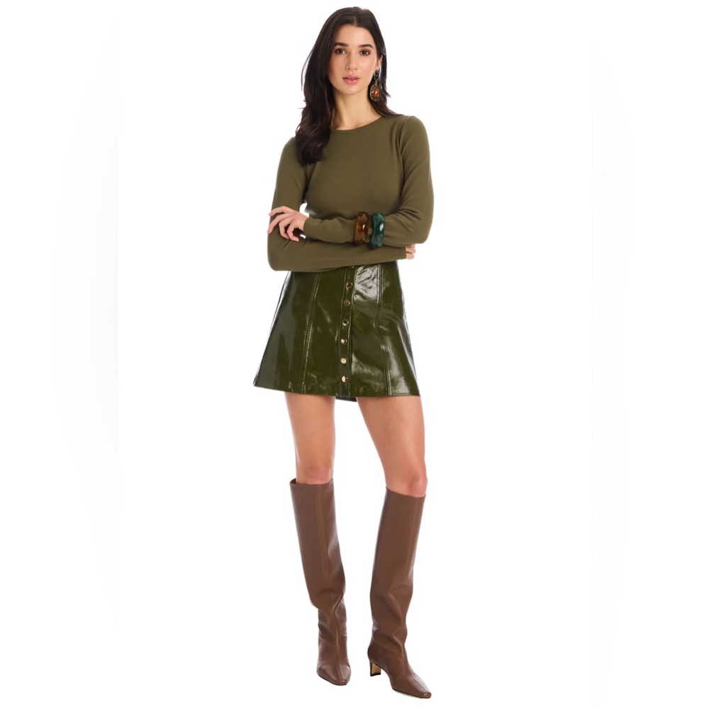 ALLISON NY
RITA KNIT TOP | MOSS